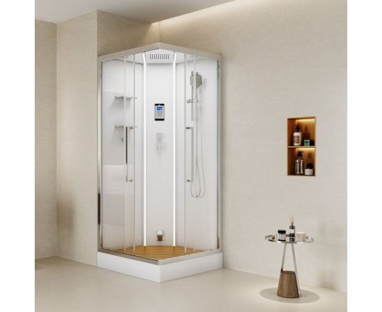 Душевая кабина с паром Esbano ESO-PARI-100CKR 100х100х217_