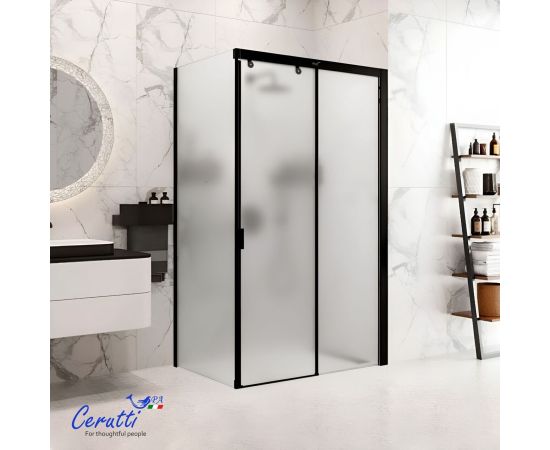 Душевое ограждение Ceruttispa MARBELLA 120BF R 120x80x190 см_, изображение 3