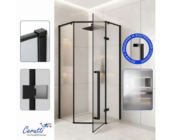 Душевое ограждение Ceruttispa, C2AF 100x100x195 см_, изображение 6