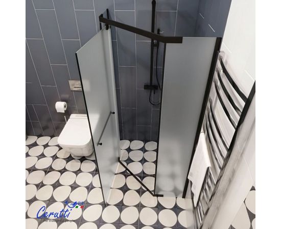 Душевое ограждение Ceruttispa CHIKA ZP101BF 100x100x195 см_, изображение 3