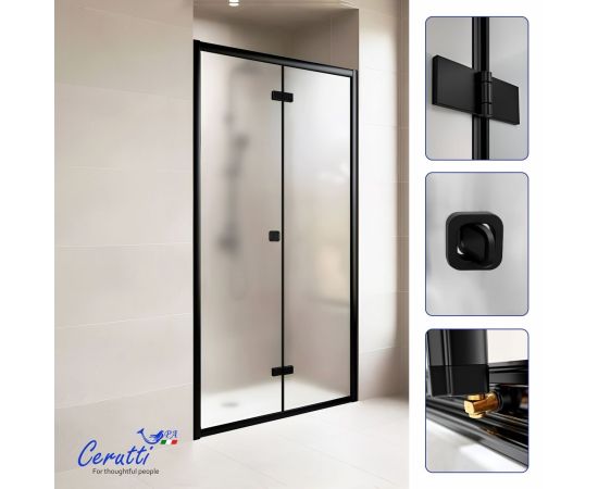 Дверь душевая в нишу Ceruttispa BELLA D91BF 90х195 см_, изображение 4