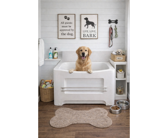 Ванна для собак TIMO AKKE1270-SET 1200х700х800 в сборе на раме с экранами_, изображение 5