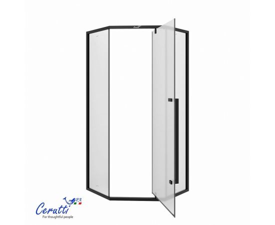 Душевое ограждение Ceruttispa C3AF 90x90x195 см_