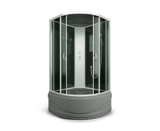 Душевая кабина ERLIT ER3510TP-C4-RUS_GRAY 1000х1000х2150_