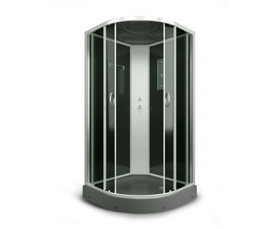 Душевая кабина ERLIT ER3509P-C2-RUS_GRAY 900х900х2150_