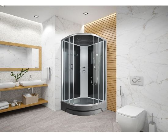 Душевая кабина ERLIT ER351026-C2-RUS_GRAY 1000х1000х2260_, изображение 2