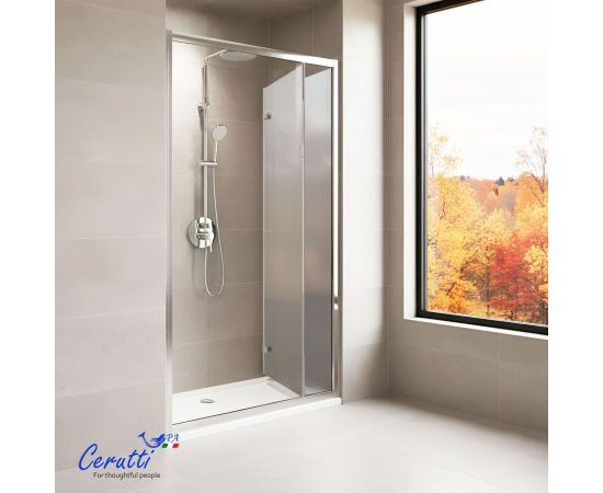 Дверь душевая в нишу Ceruttispa BELLA D101F 100х195 см_