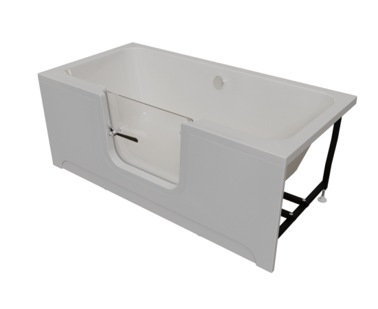 Ванна TIMO INGRID1575-SET 1500х750х610 в сборе на раме с экраном_