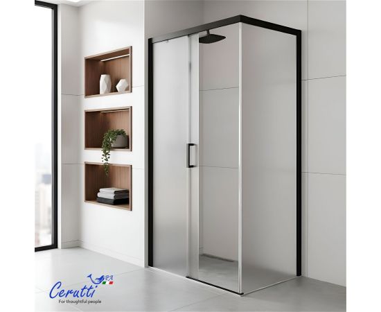 Душевое ограждение Ceruttispa VITO110BF 80x110x195 см_