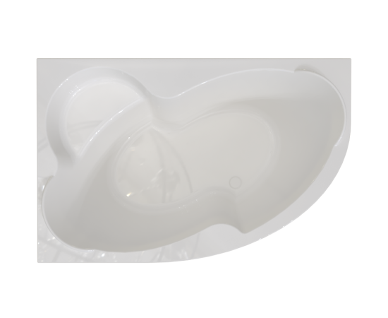 Ванна TIMO LINNA169L-SET 1690х1100х710 в сборе на раме с экраном_