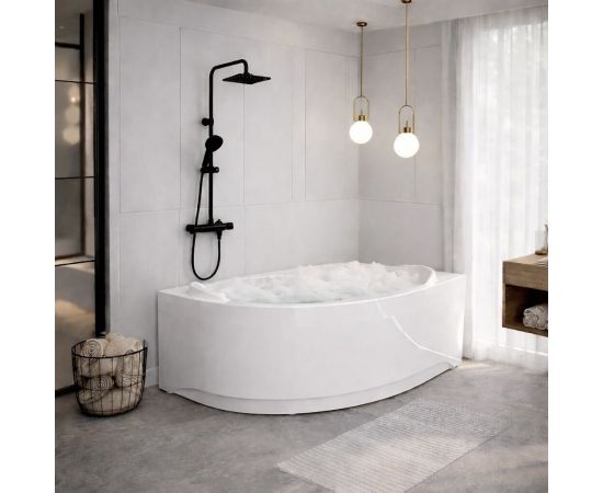 Ванна TIMO LINNA169R-SET 1690х1100х710 в сборе на раме с экраном_, изображение 4