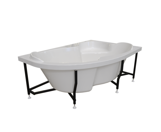 Ванна TIMO LINNA169R-SET 1690х1100х710 в сборе на раме с экраном_, изображение 2