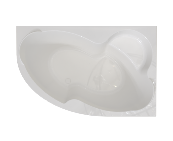 Ванна TIMO LINNA149R-SET 1490х960х690 в сборе на раме с экраном_