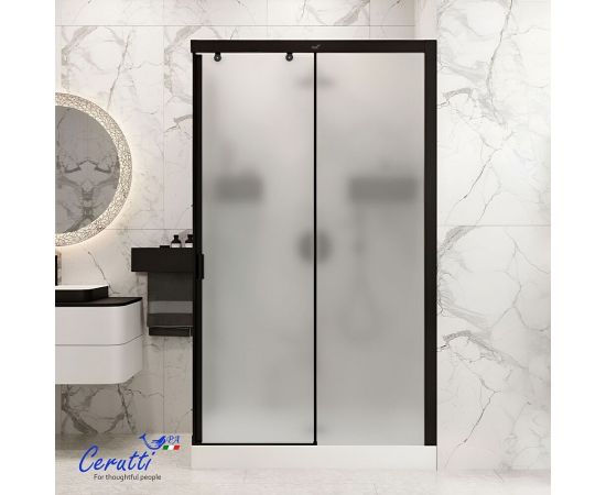 Душевое ограждение Ceruttispa MARBELLA 120BF R 120x80x190 см_, изображение 2