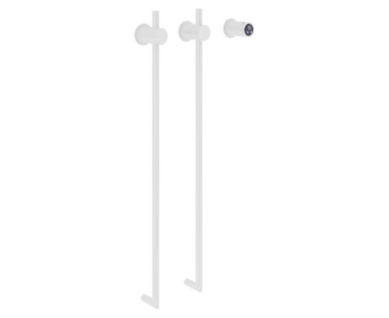 Полотенцесушитель электрический ABBER Charme AH4002MW белый матовый_