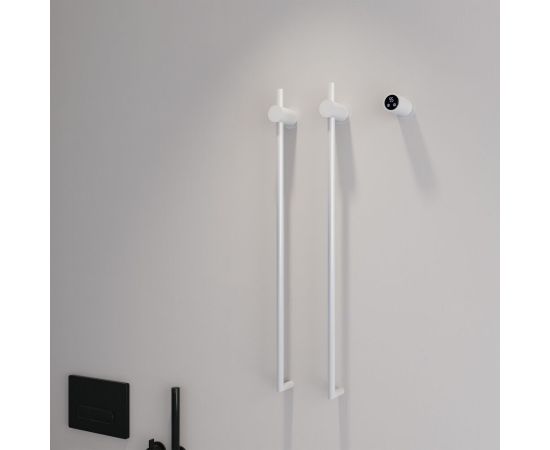 Полотенцесушитель электрический ABBER Charme AH4002MW белый матовый_, изображение 2