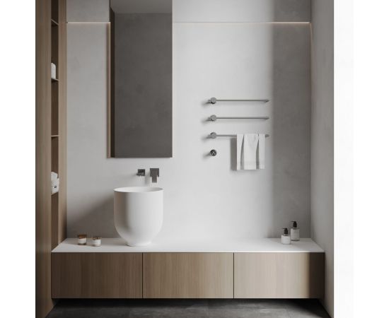 Полотенцесушитель электрический ABBER Charme AH4003 хром_, изображение 2