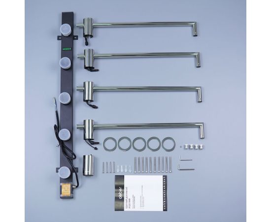 Полотенцесушитель электрический ABBER Charme AH4004 хром_, изображение 4