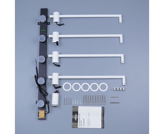 Полотенцесушитель электрический ABBER Charme AH4004MW белый матовый_, изображение 3