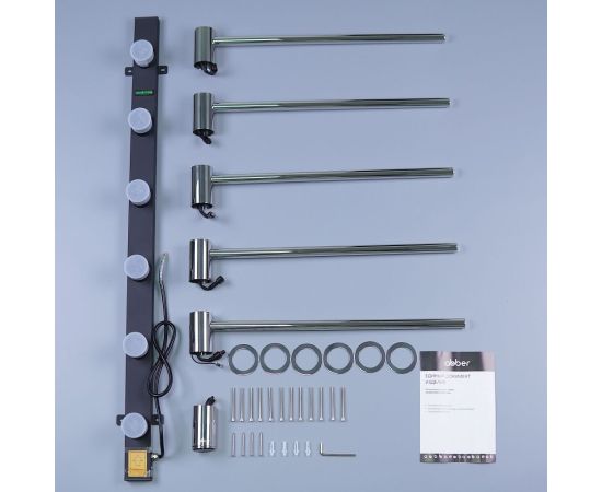 Полотенцесушитель электрический ABBER Charme AH4005 хром_, изображение 4