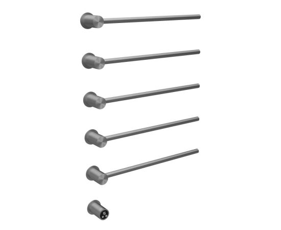 Полотенцесушитель электрический ABBER Charme AH4005BST сталь брашированная_