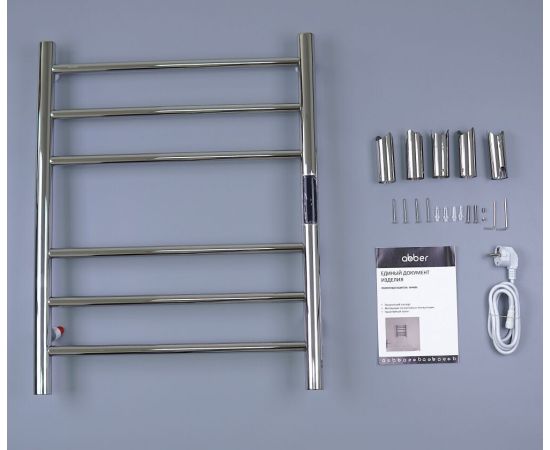 Полотенцесушитель электрический ABBER Standard AH4606 хром_, изображение 6