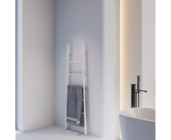 Полотенцесушитель электрический ABBER Treppe AH4705MW белый матовый_, изображение 2