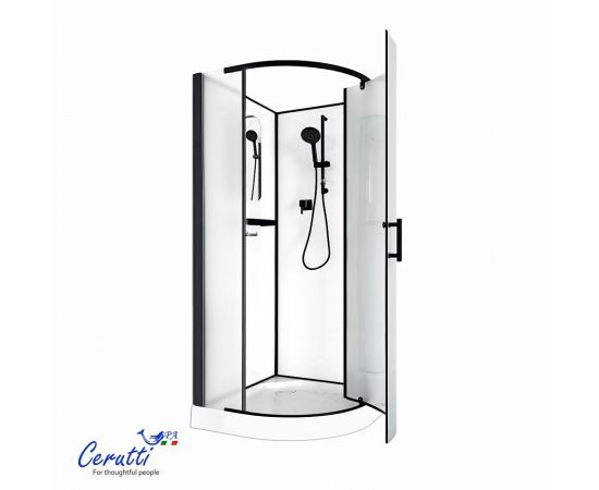 Душевая кабина Ceruttispa KORRA90BF 90x90x205_