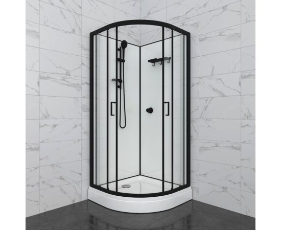Душевая кабина Triton Прайм-Блэк 90х90 А без крыши_, изображение 3