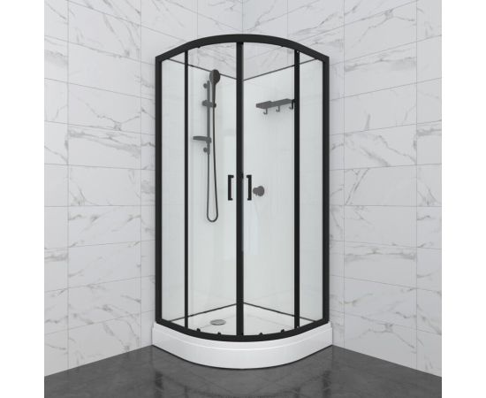 Душевая кабина Triton Прайм-Блэк 90х90 А без крыши_, изображение 4