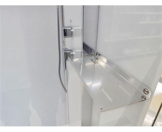 Душевая кабина Acquazzone Viktoria 120SL CHROME с паром_, изображение 10