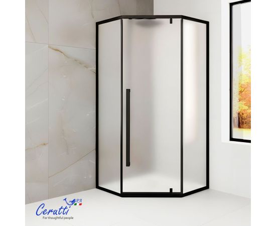 Душевое ограждение Ceruttispa C3AF 90x90x195 см_, изображение 2