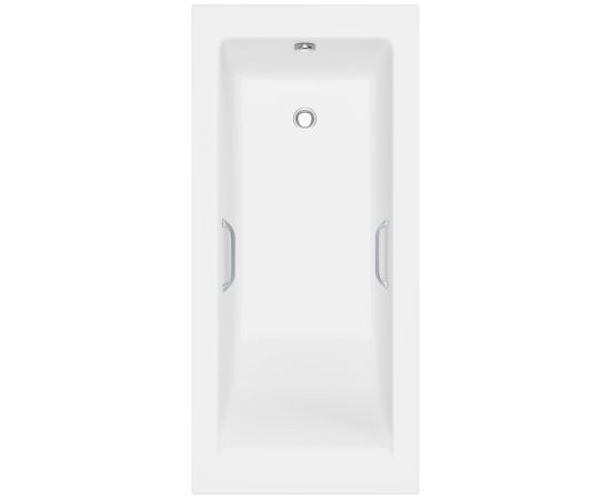 Ванна из литьевого мрамора Delice Diapason 180х70 глянцевая с ручками Хром DLR330008R-G_, изображение 20