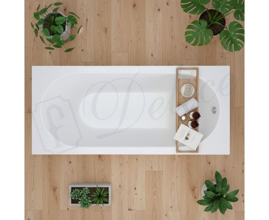 Ванна из литьевого мрамора Delice Bravo 170х75 глянцевая DLR330035-G_, изображение 9