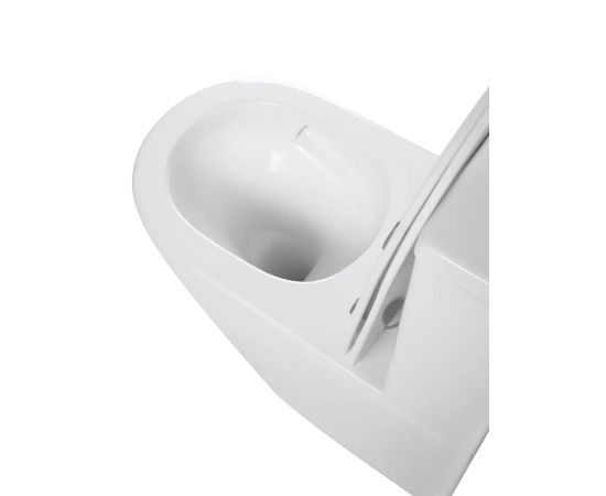 Унитаз напольный RIVER ONTARIO 640 WT белый глянец_, изображение 4