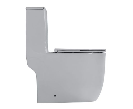 Унитаз ABBER Bequem AC1137T моноблок белый безободковый смыв торнадо_, изображение 3