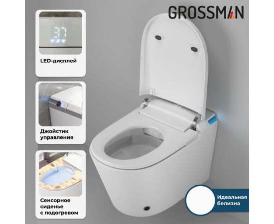 Комплект 2 в 1 Grossman инсталляция 901.K31.01.000 и унитаз GR-5702 smart_, изображение 5