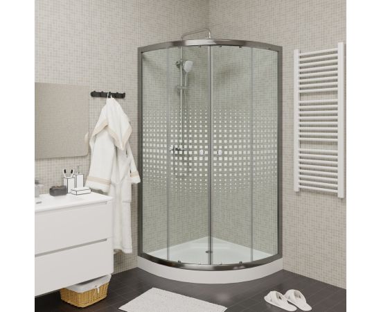 Душевой уголок с поддоном PARLY Z9111 90х90х193_