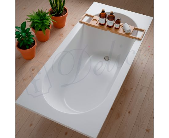 Ванна из литьевого мрамора Delice Bravo 180х70 матовая DLR330064-M_, изображение 7