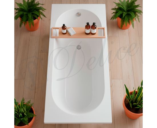 Ванна из литьевого мрамора Delice Bravo 180х70 глянцевая DLR330064-G_, изображение 8