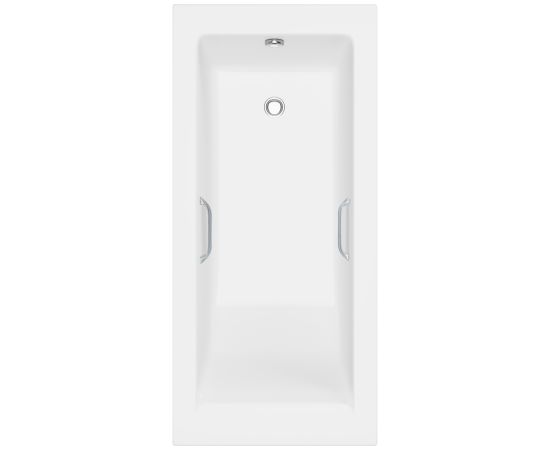 Ванна из литьевого мрамора Delice Diapason 190х90 глянцевая с ручками Хром DLR330040R-G_, изображение 11