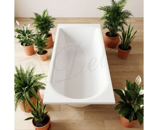 Ванна из литьевого мрамора Delice Astra 180х80 глянцевая DLR330057-G_, изображение 8