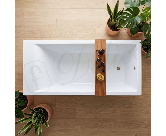 Ванна из литьевого мрамора Delice Diapason Ultra с узким бортом 170х70 глянцевая DLR330049-G_, изображение 7