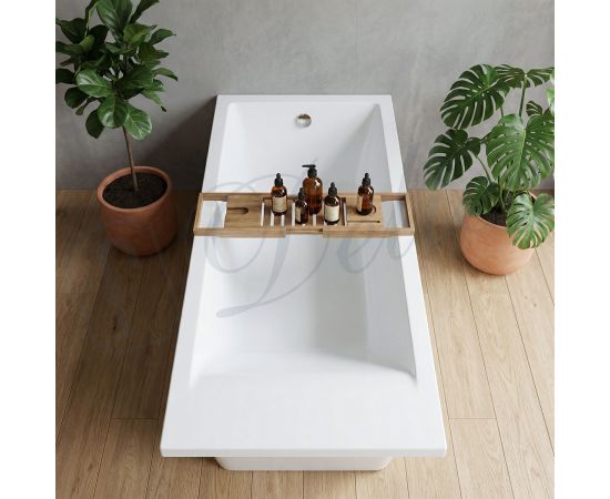 Ванна из литьевого мрамора Delice Diapason Ultra с узким бортом 170х80 глянцевая DLR330051-G_, изображение 9