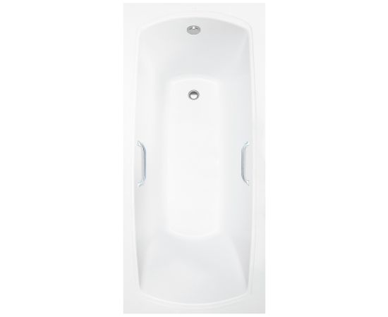 Ванна из литьевого мрамора Delice Veneto 180х75 глянцевая с ручками Хром DLR330062R-G_, изображение 11