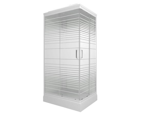 Душевая кабина Triton Квадро 80х120х228 низкий поддон_