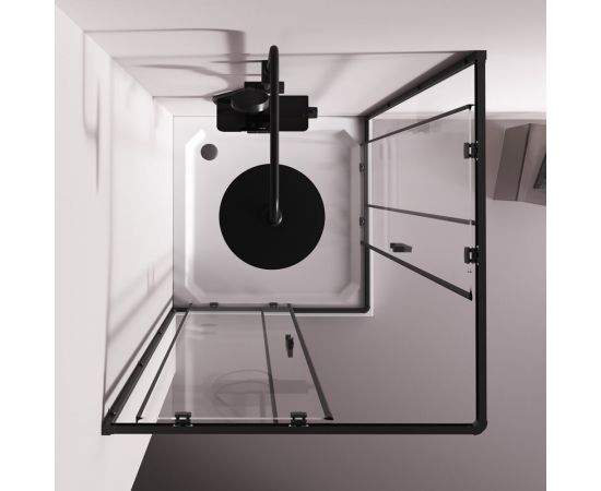 Душевое ограждение AM.PM Above W9XG-403-100100-BT 100х100 см без поддона_, изображение 8