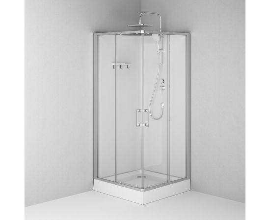 Душевая кабина AM.PM Above W9XC-403-9090MT 90x90 см без гидромассажа_, изображение 2