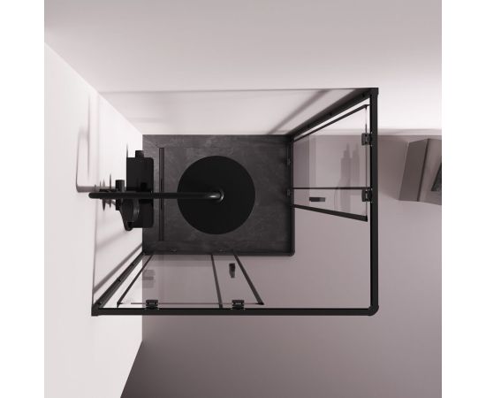 Душевое ограждение AM.PM Above W9XG-403-10080-BT 100х80 см без поддона_, изображение 5