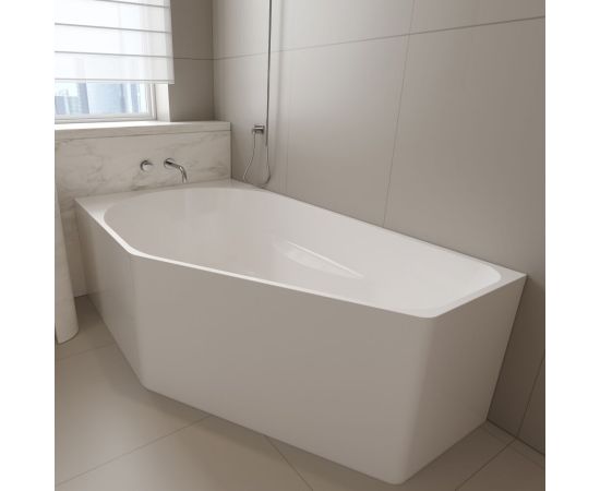 Акриловая ванна ABBER AB9505 L белая_